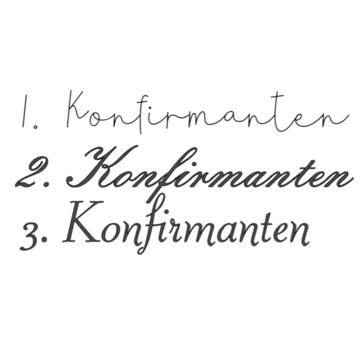Bordkort hjerte - med folie