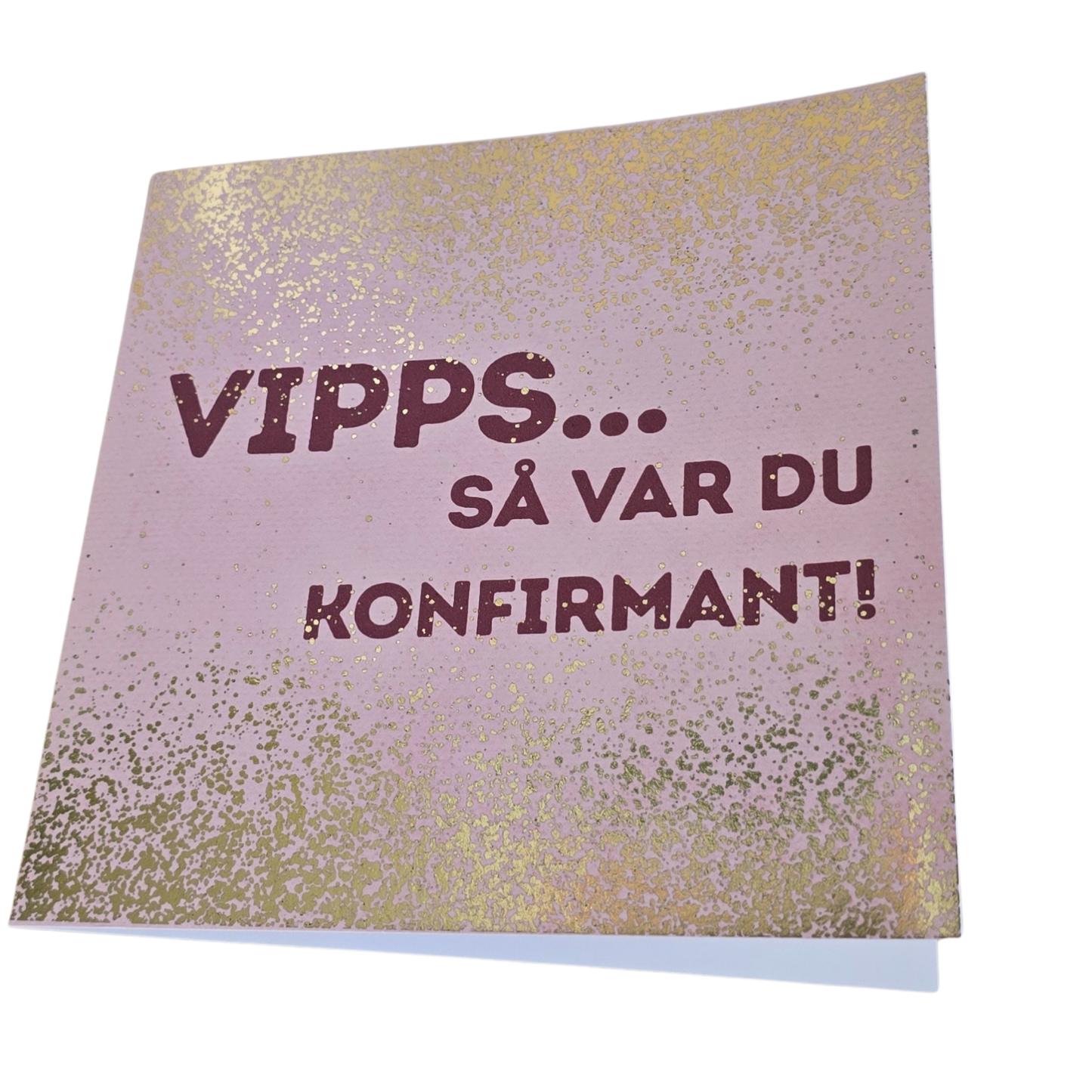 Gratulasjonskort - Vipps konfirmant