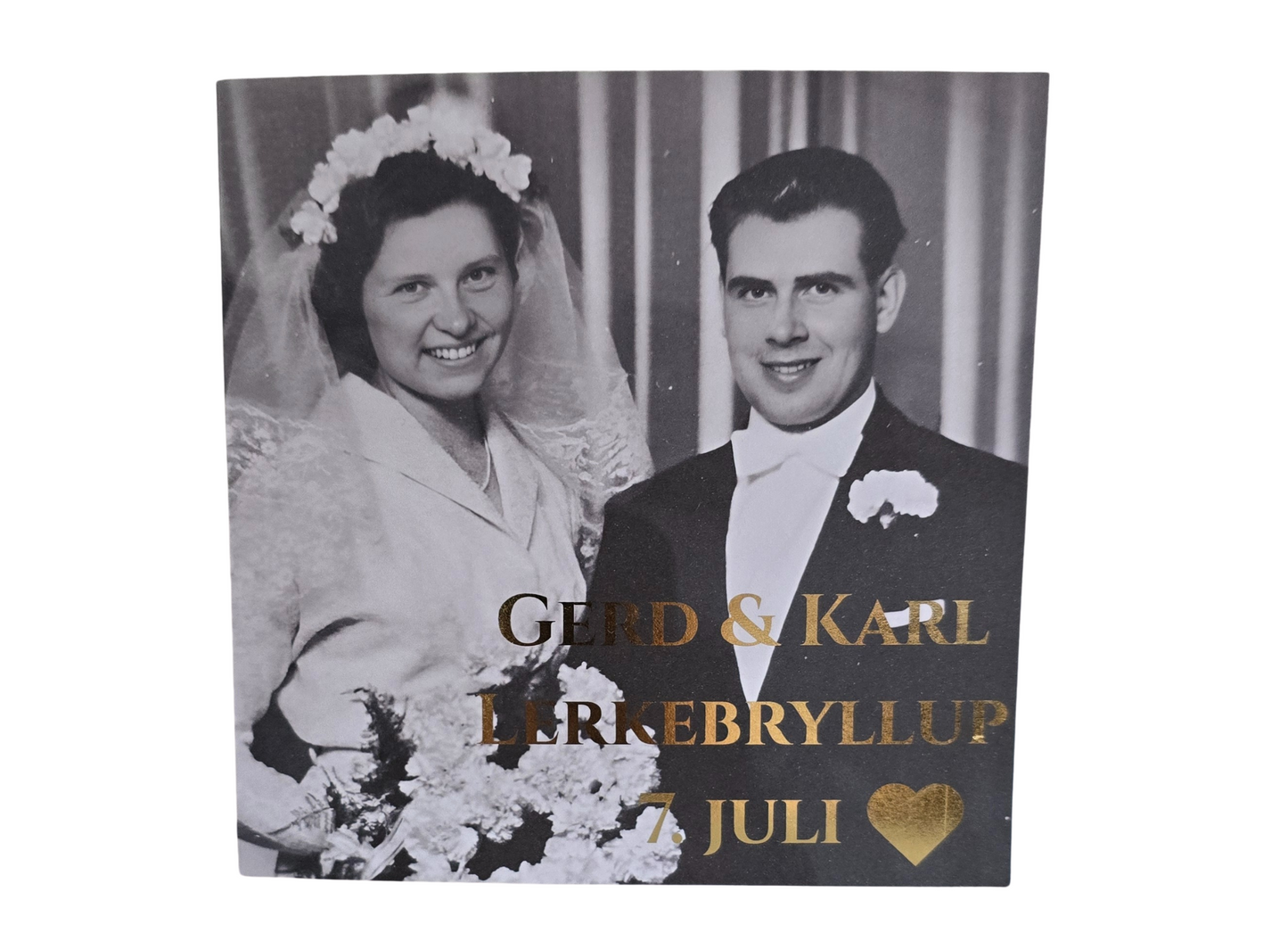 Forvandle gamle bilder om til gratulasjonskort.