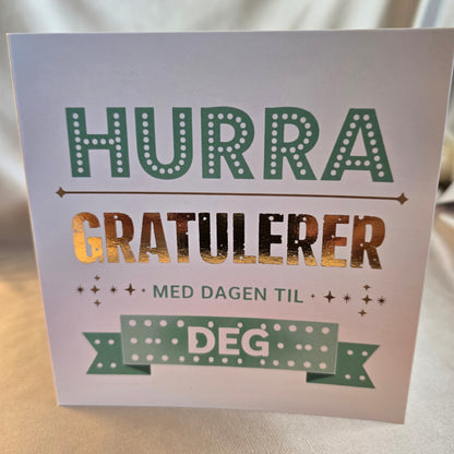 Gratulasjonskort - Vipps