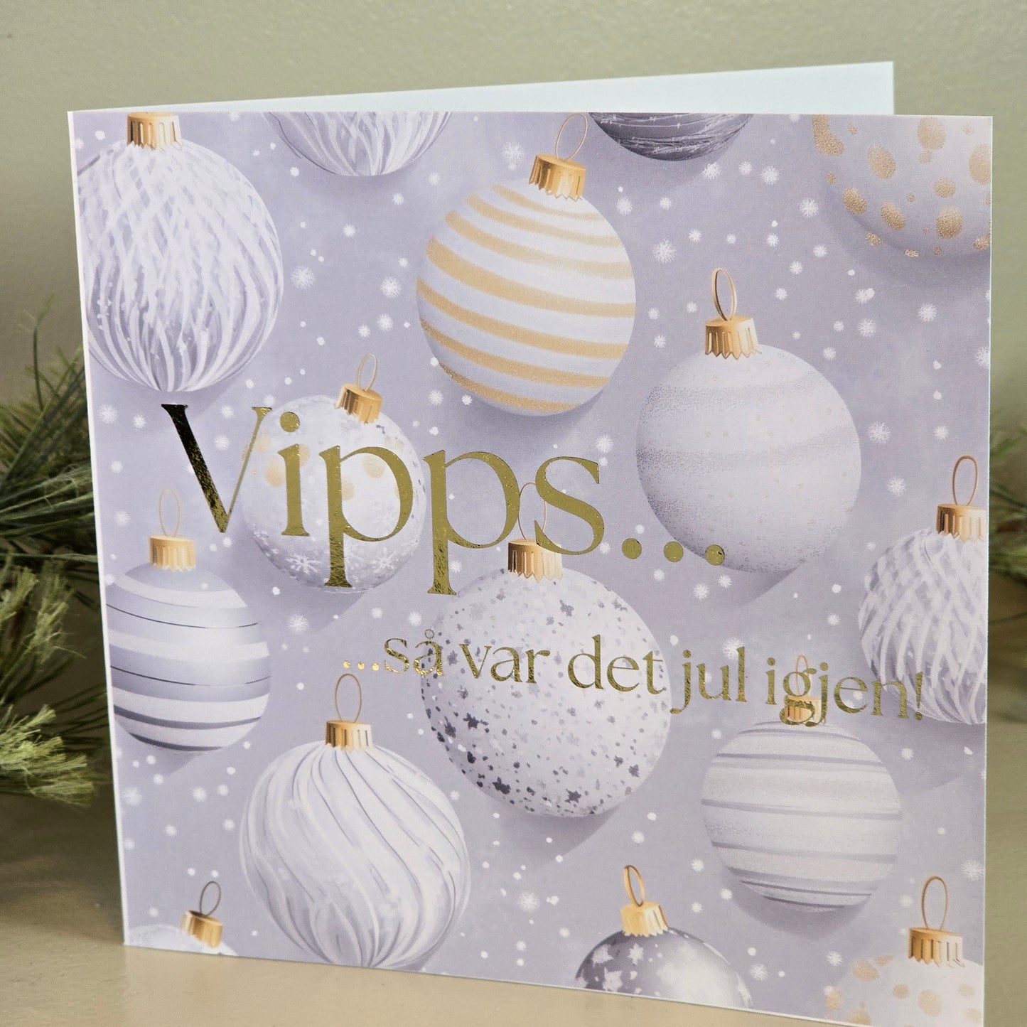 Vipps julekort - julekuler