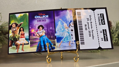 Personalisert gavekort - konsert eller show billett