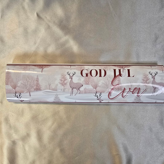 Personlig sjokoladeomslag for store sjokoladeplater - Reinsdyr