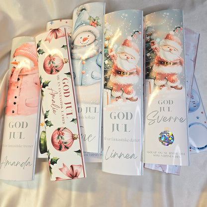 Personlig sjokoladeomslag for store sjokoladeplater - Reinsdyr