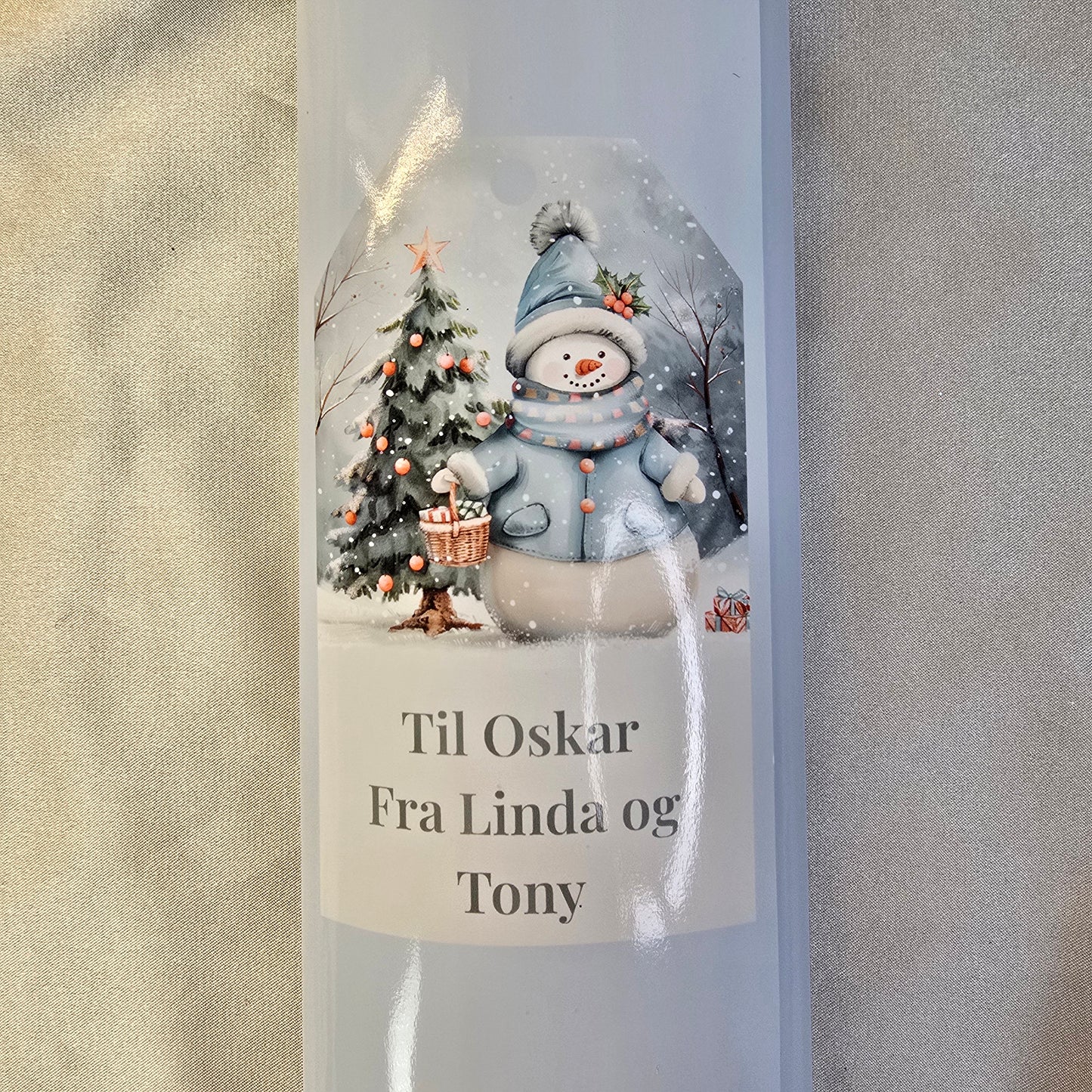 Vipps sjokoladeomslag for store sjokoladeplater - Julekuler