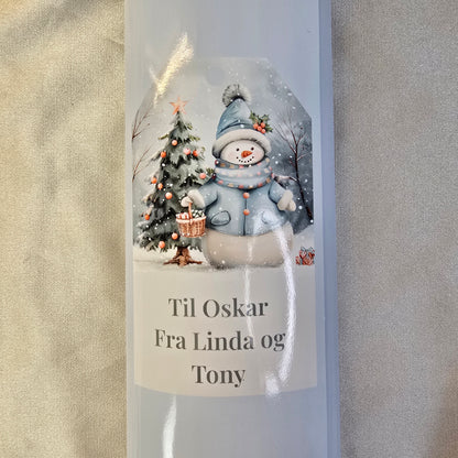 Vipps sjokoladeomslag for store sjokoladeplater - Julekuler