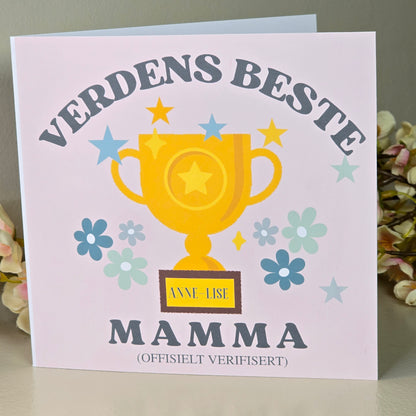 Morsdagskort – Verdens beste mamma