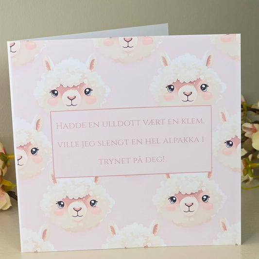 Kort – Hadde en ulldott vært en klem…