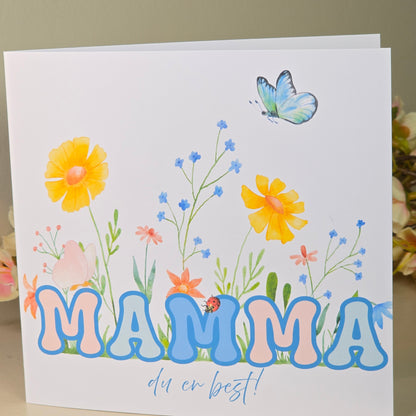 Morsdagskort – Mamma du er best!