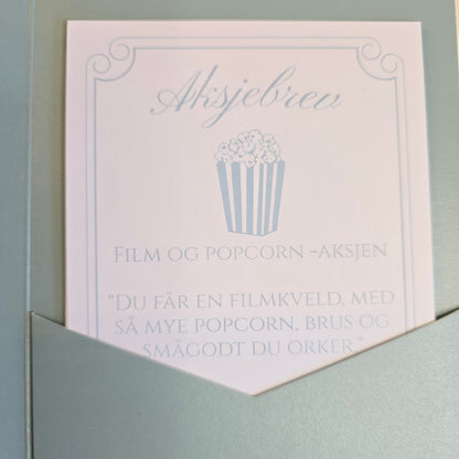 Morsom lek til konfirmasjonen: Personlige "aksjer"