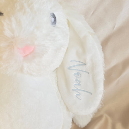 Personlig kaninbamse med navn –  30 cm