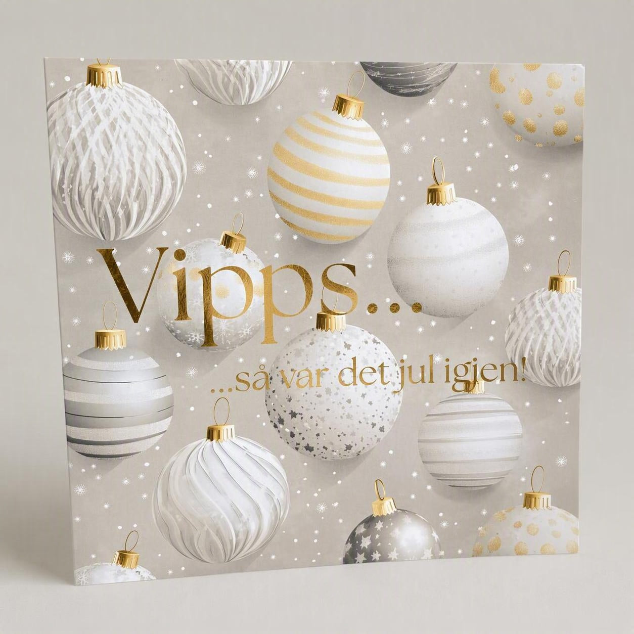 Vipps julekort - julekuler
