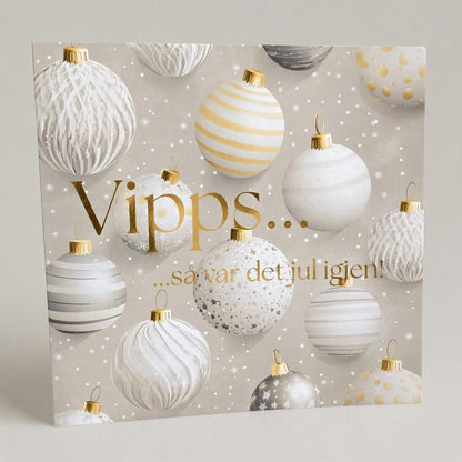 Vipps julekort - julekuler
