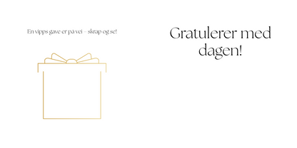 Gratulasjonskort - Vipps
