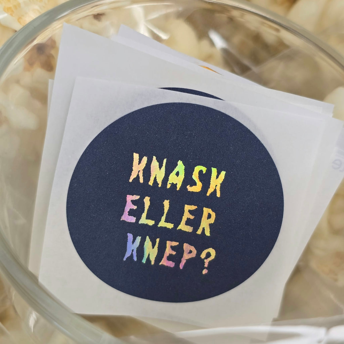 Halloween klistremerker Knask eller Knep?