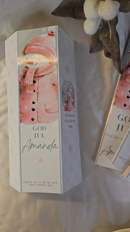 Personlig sjokoladeomslag for store sjokoladeplater - Reinsdyr